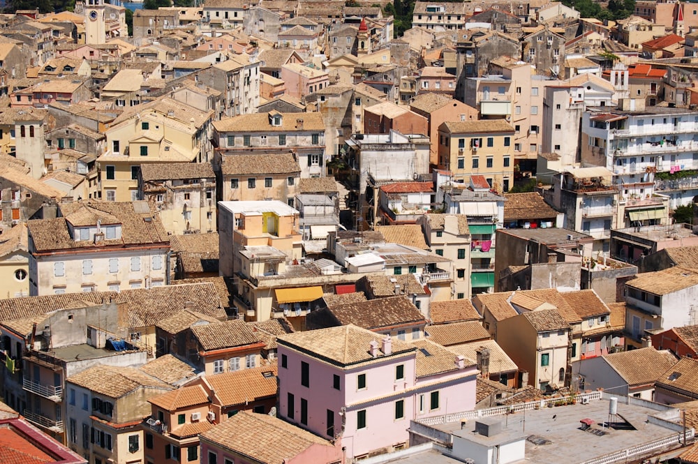 bird's eye photography of city buildings