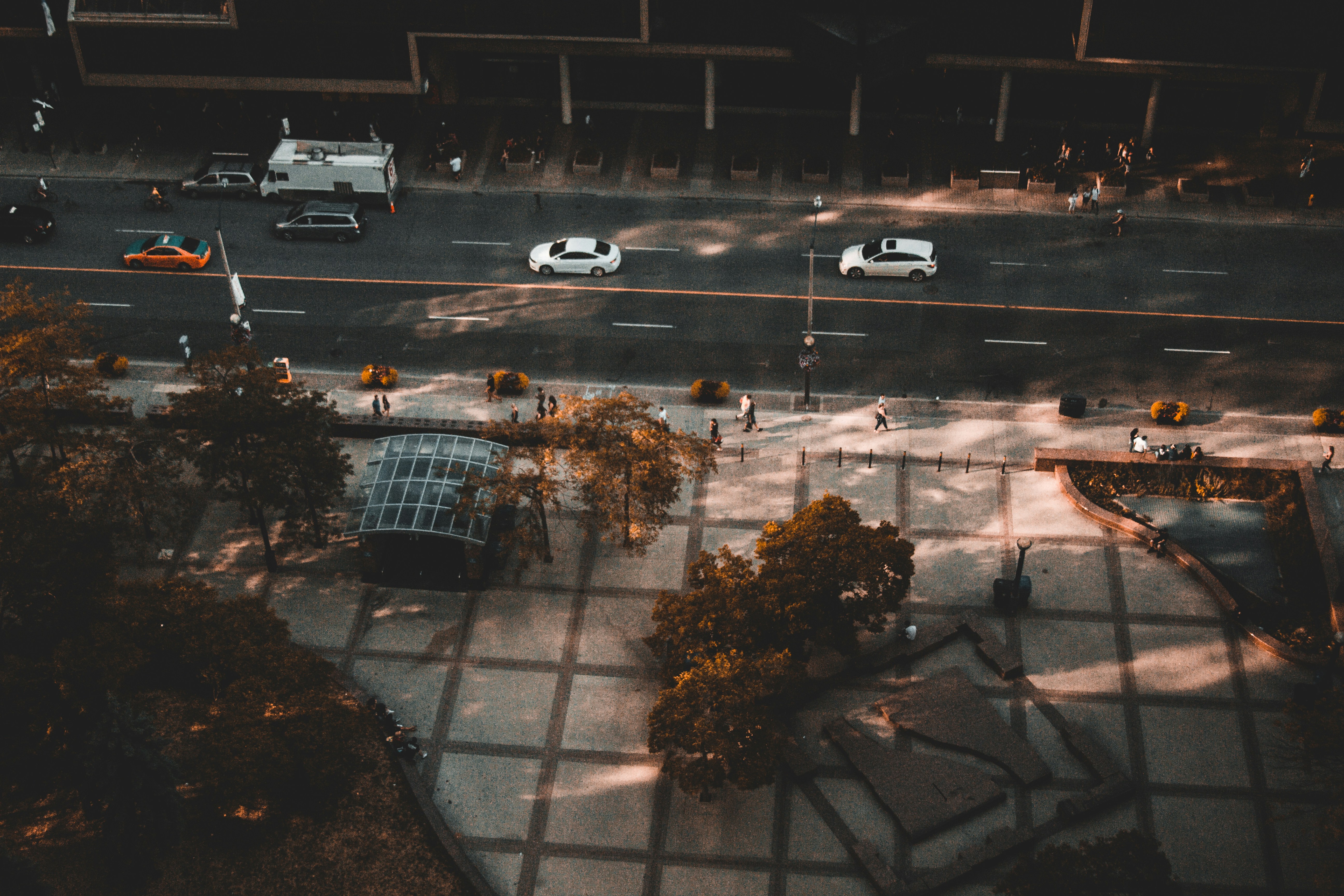 Car parked on street