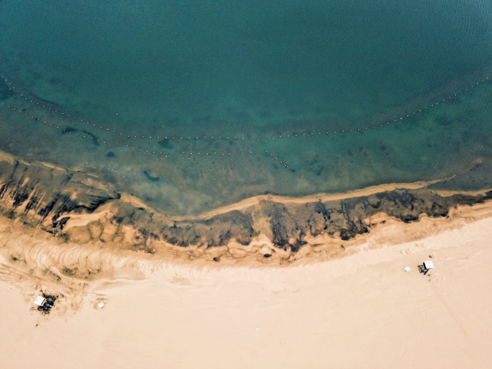 bird's eye view photo of ocean