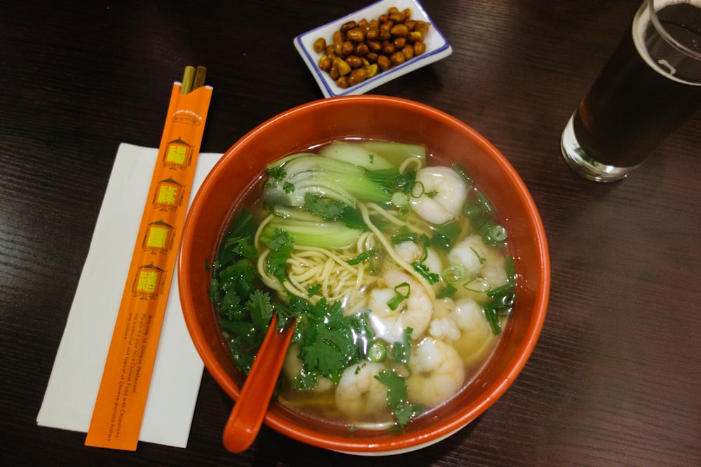 cooked food in bowl