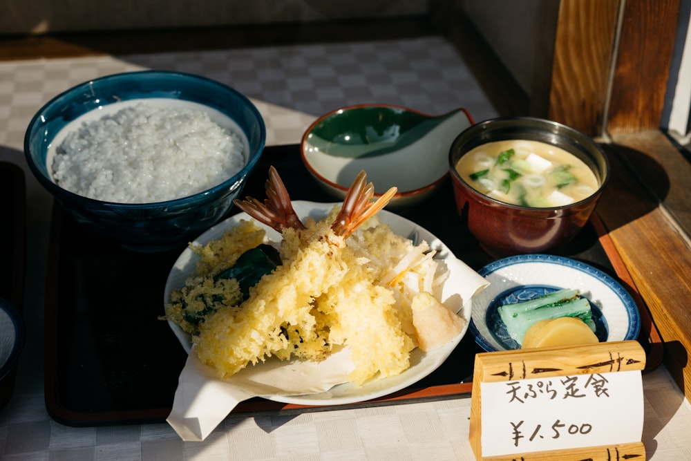 tempura set