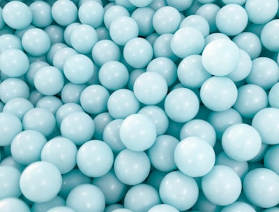 light-blue ball lot