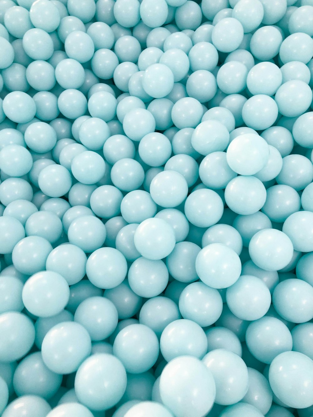 light-blue ball lot