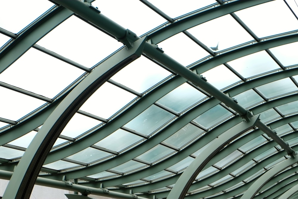 glass ceiling during daytime