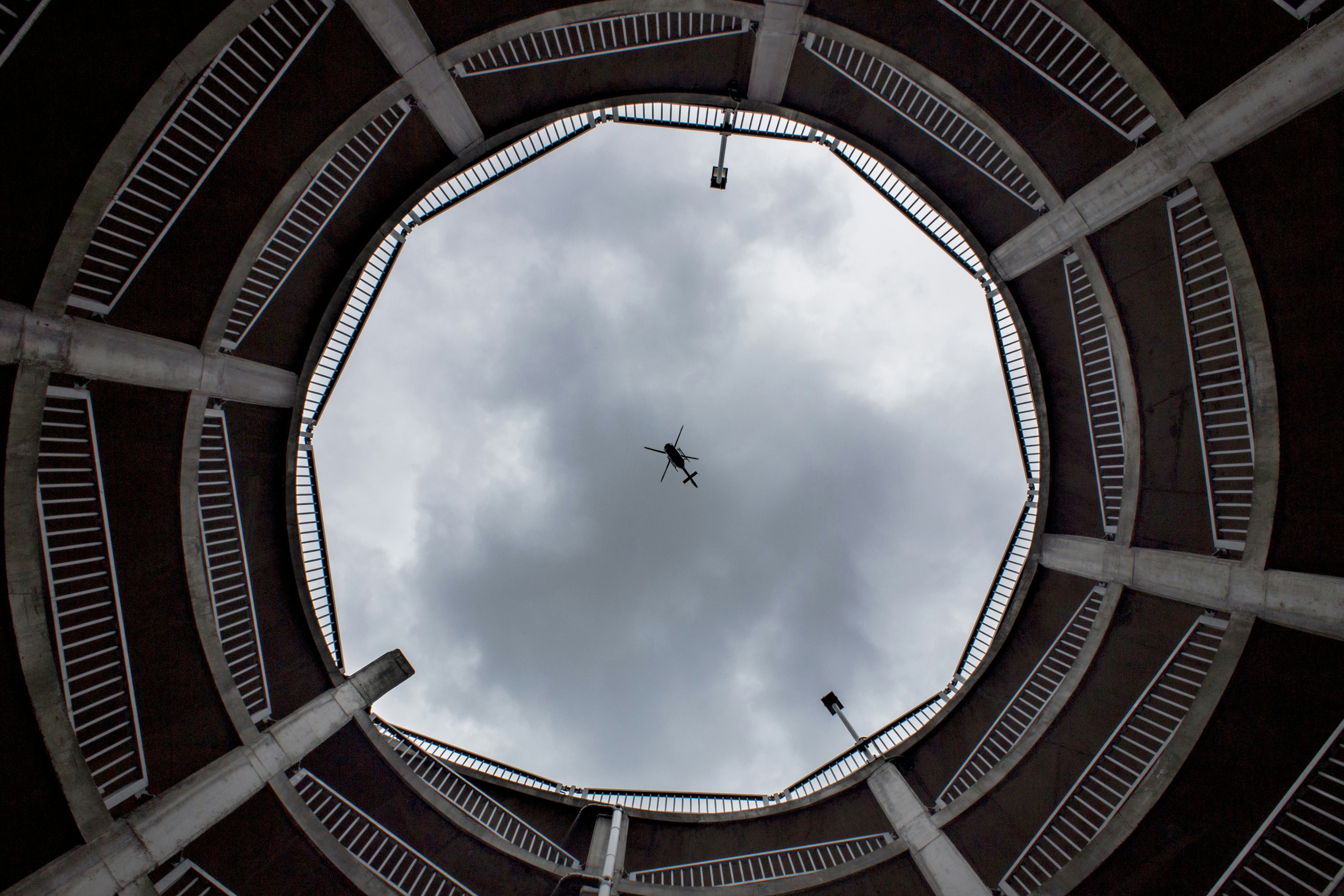 brown tower building, passing by