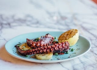 octopus dish with potato