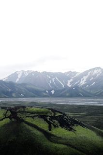 A serene landscape of mountains symbolizing stability.