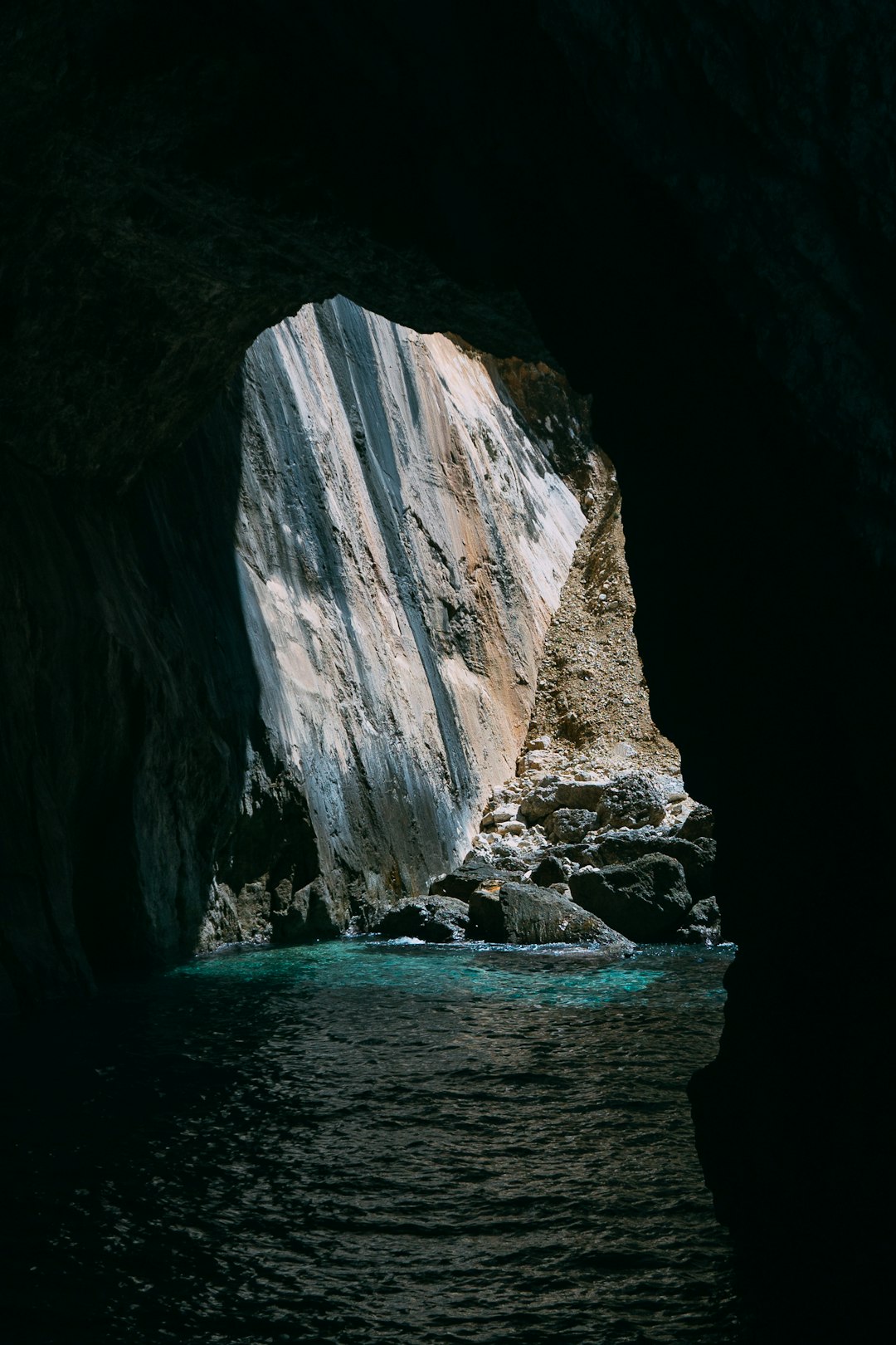 travelers stories about Sea cave in Paxos, Greece