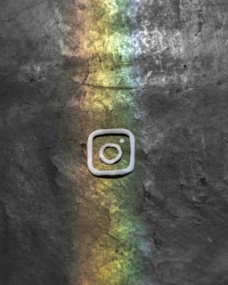 Instagram logo art
