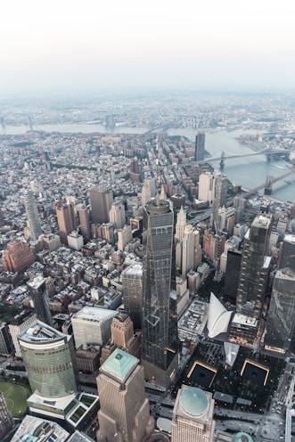 aerial photography of city buildings at daytime