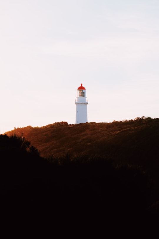 white lighthouse in Cape Schanck Australia