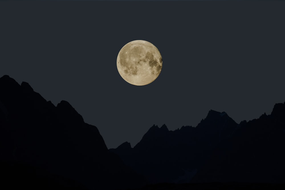 illustration de pleine lune