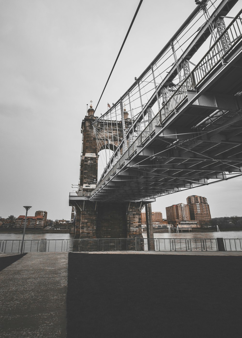 gray and brown bridge