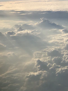 white clouds at daytime