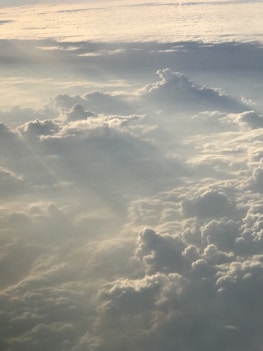 white clouds at daytime