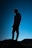 man stand on top of mountain