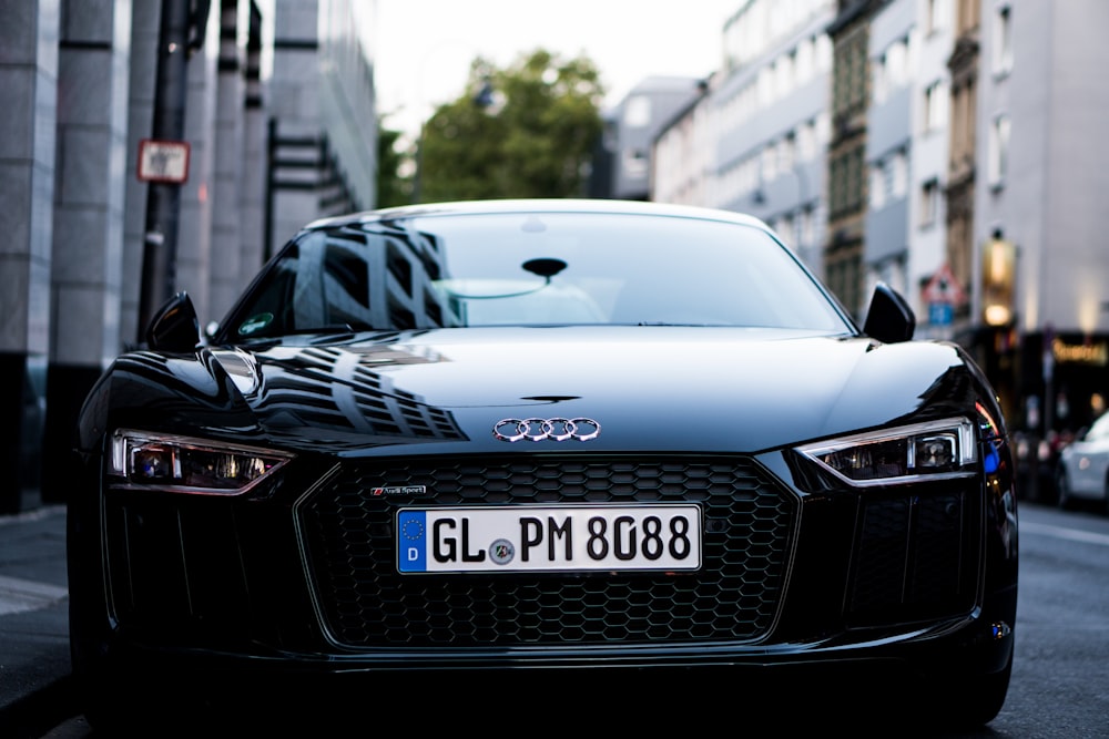 black Audi TT Quattro