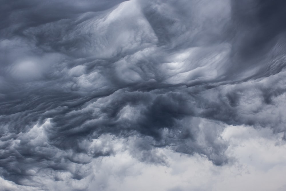 Photo de la formation des nuages