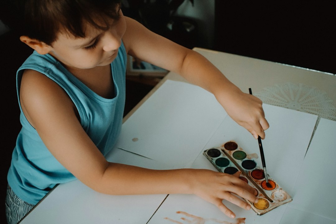 children paint set