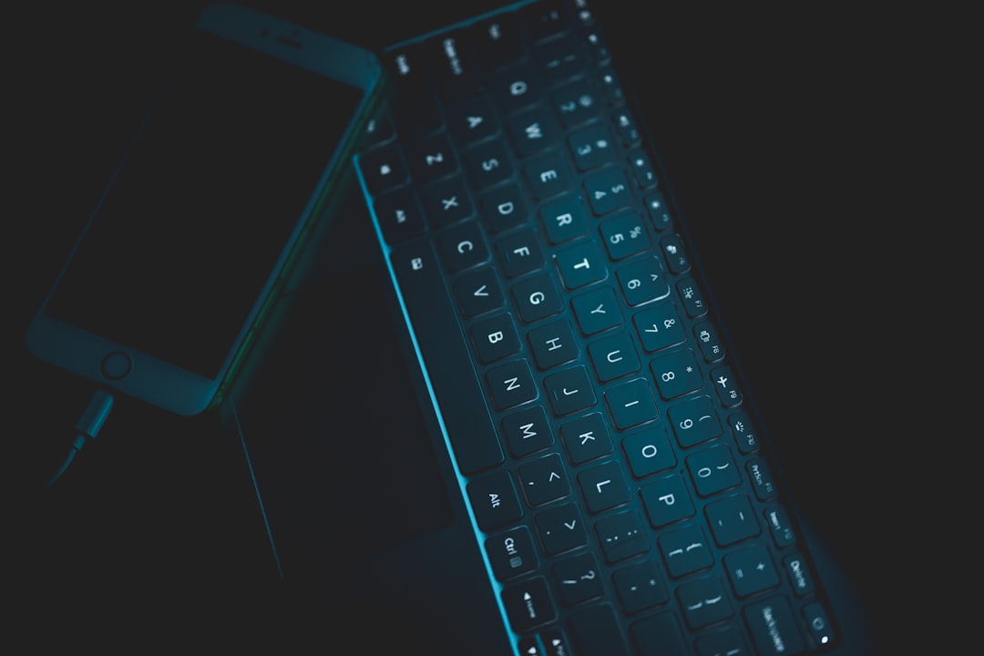 black laptop computer, NewAge