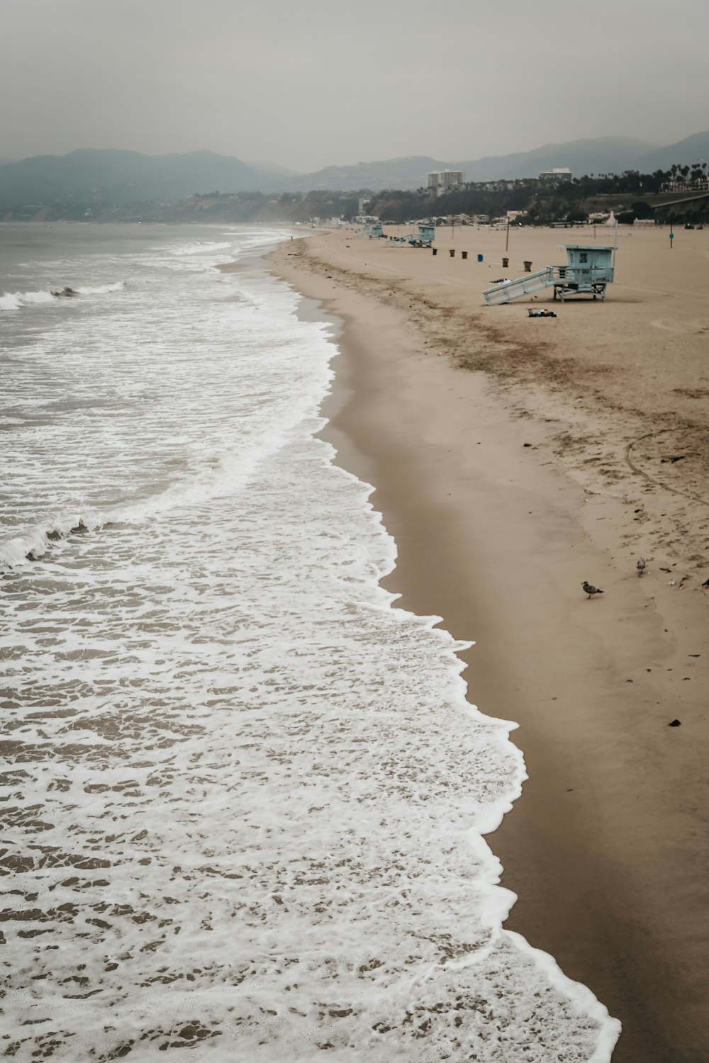 lifeguard house on seashore