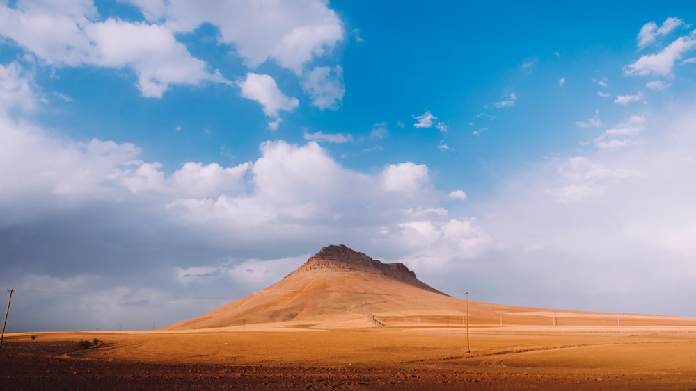 landscape photo of a mountain