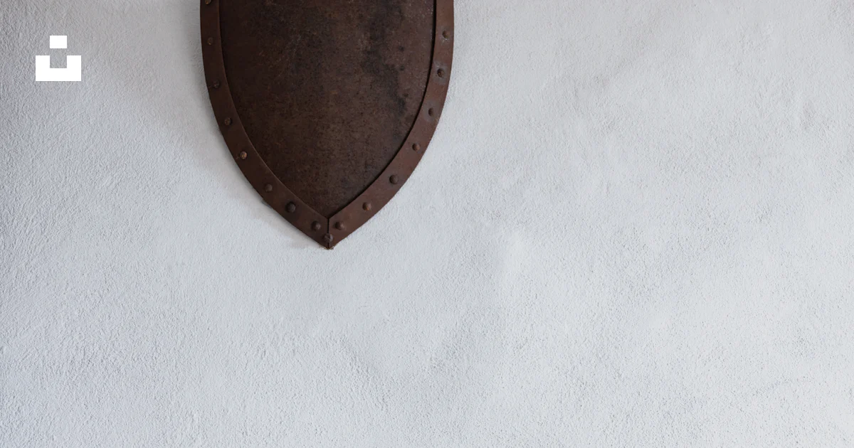 Wall Shiled Brown metal shield wall decor photo – Free Interior design Image on ...