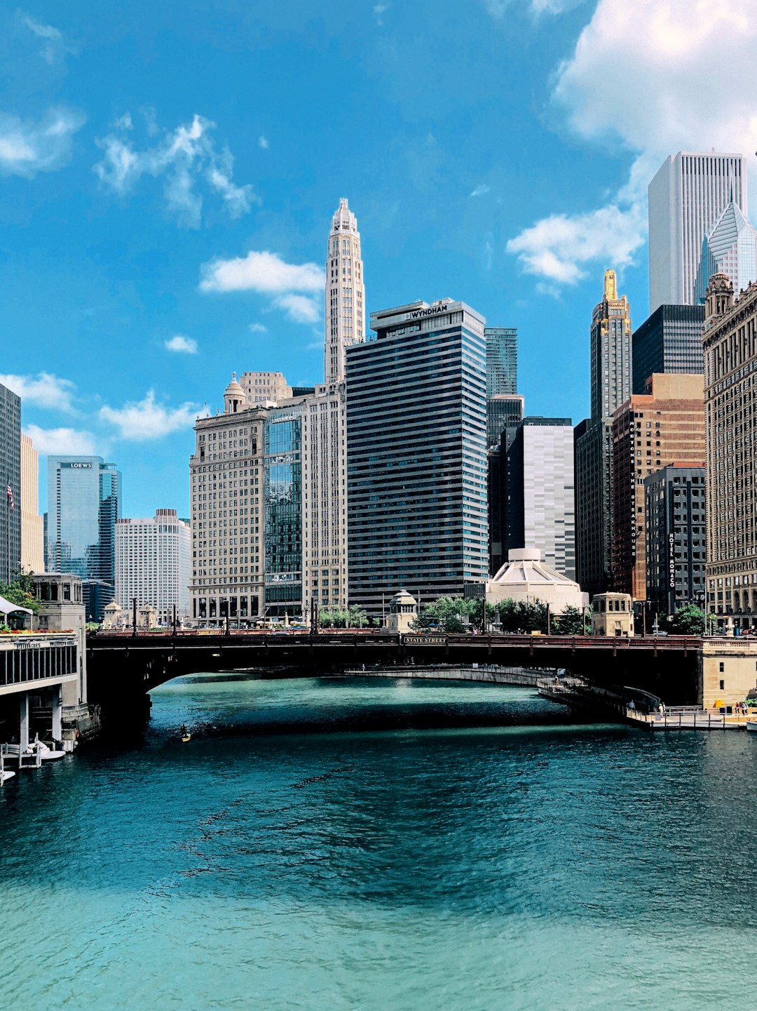 high-rise buildings near body of water during daytime