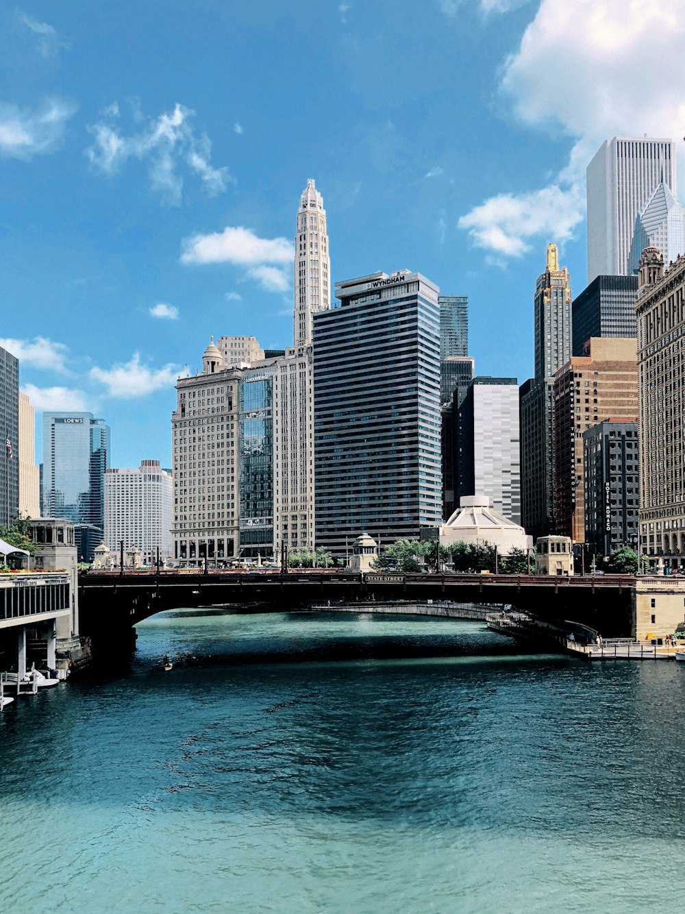 high-rise buildings near body of water during daytime