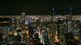aerial photo of city