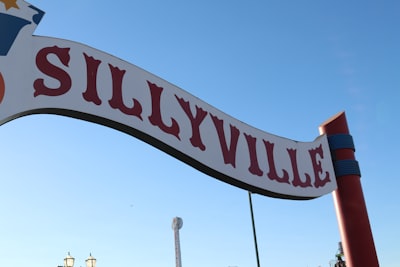 sillyville signage during daytime silly teams background