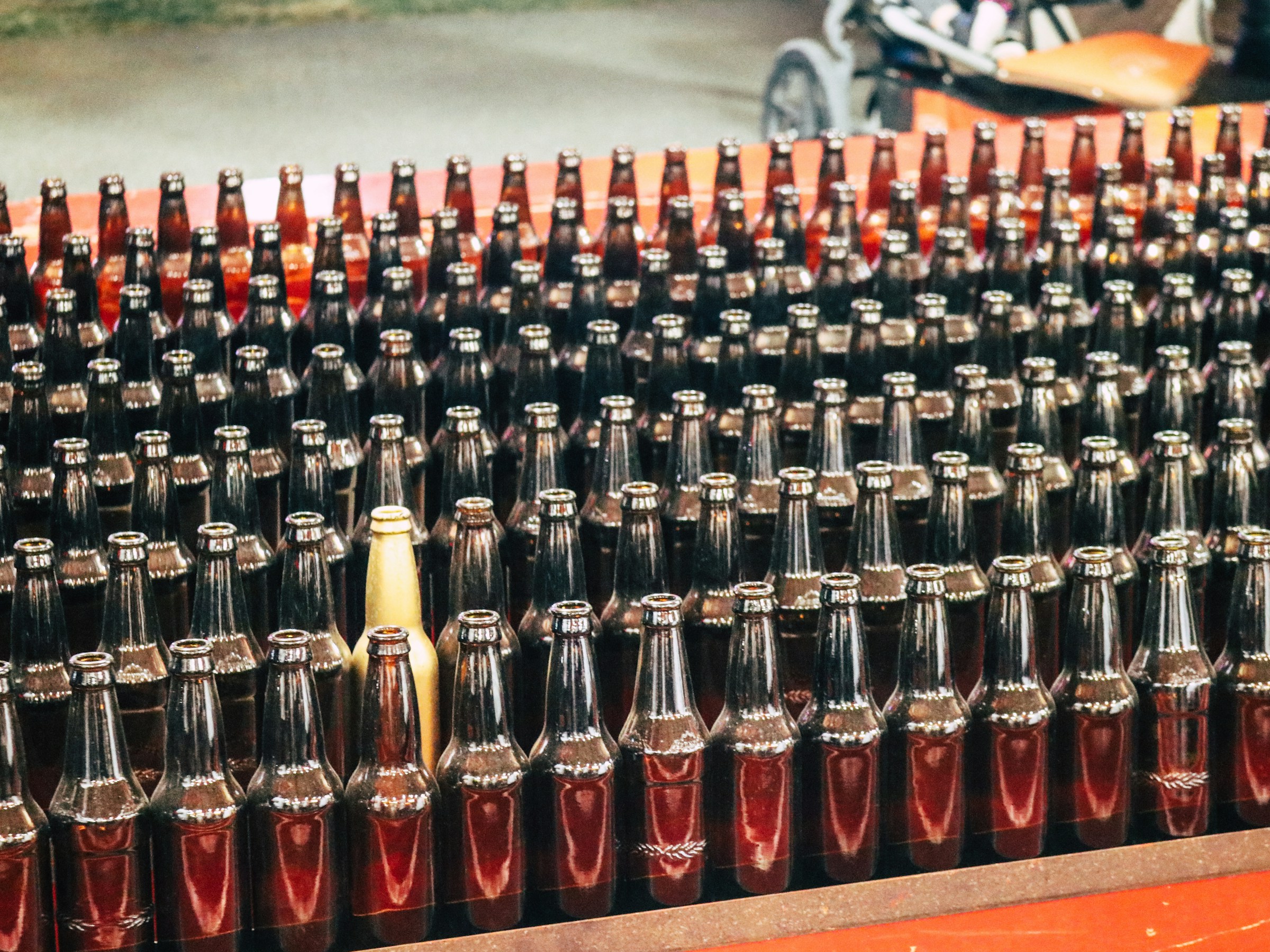 assorted label bottle lot