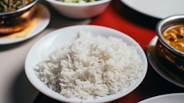 rice in bowl