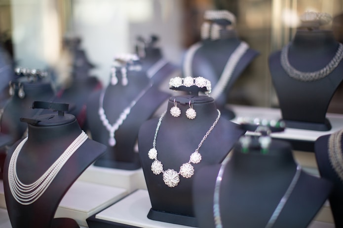 A welcoming image of a jewelry store showcasing elegant pieces.