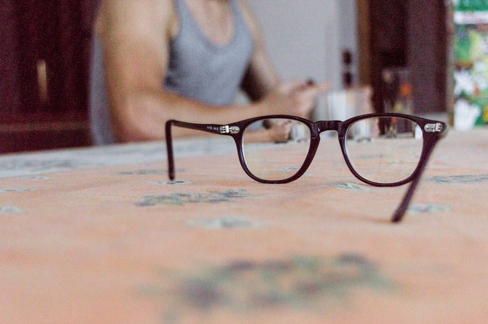 wayfarer eyeglasses with black frames
