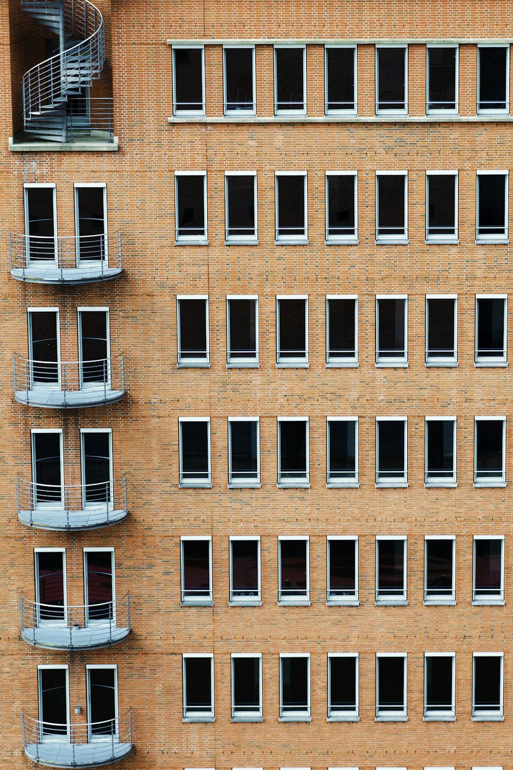 brown brick wall building