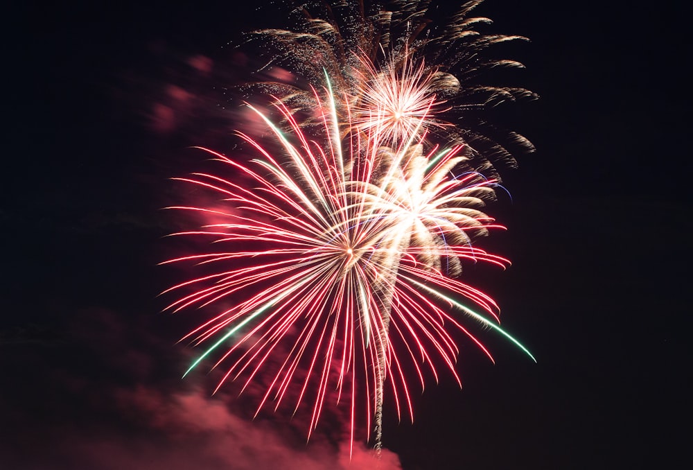 fireworks display