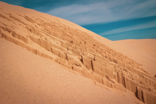 desert sand landscape photo