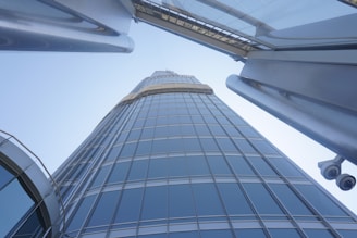 worm's eye view of high-rise building