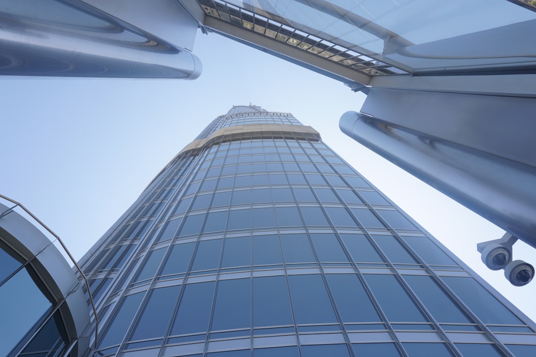 Burj khalifa view from ground
