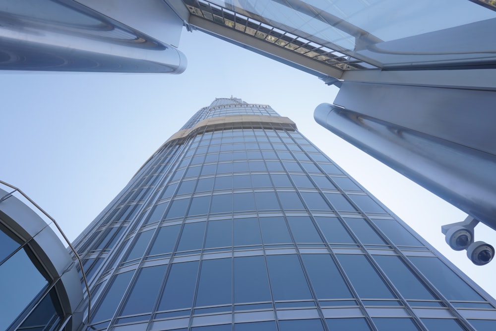 worm's eye view of high-rise building