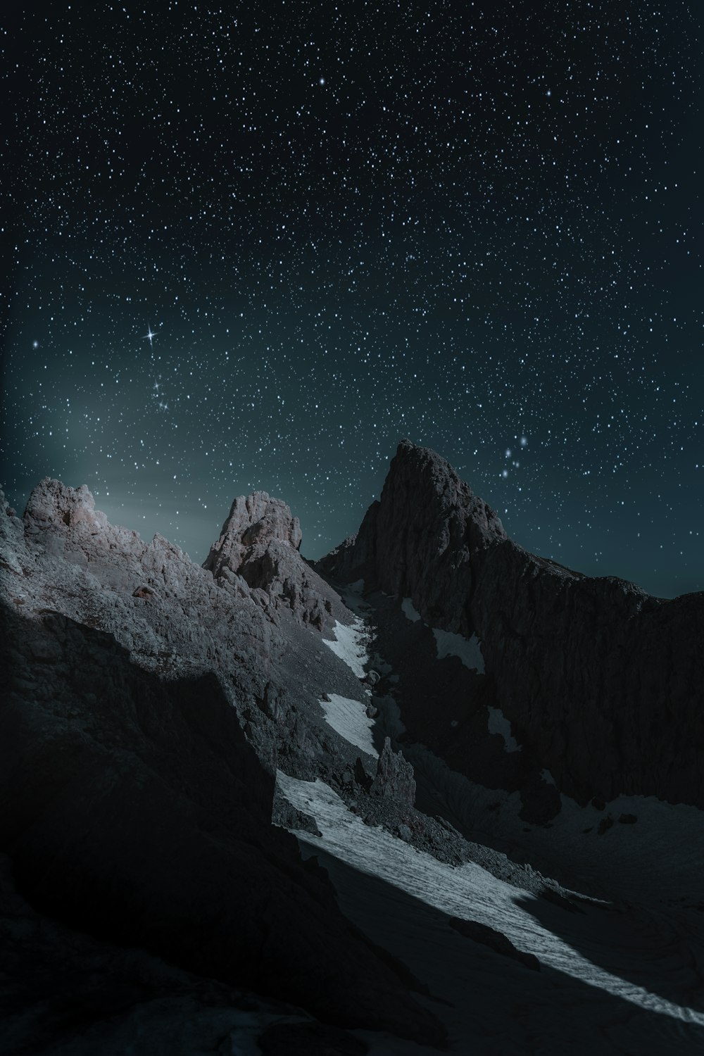 Brown Mountain bei Nacht