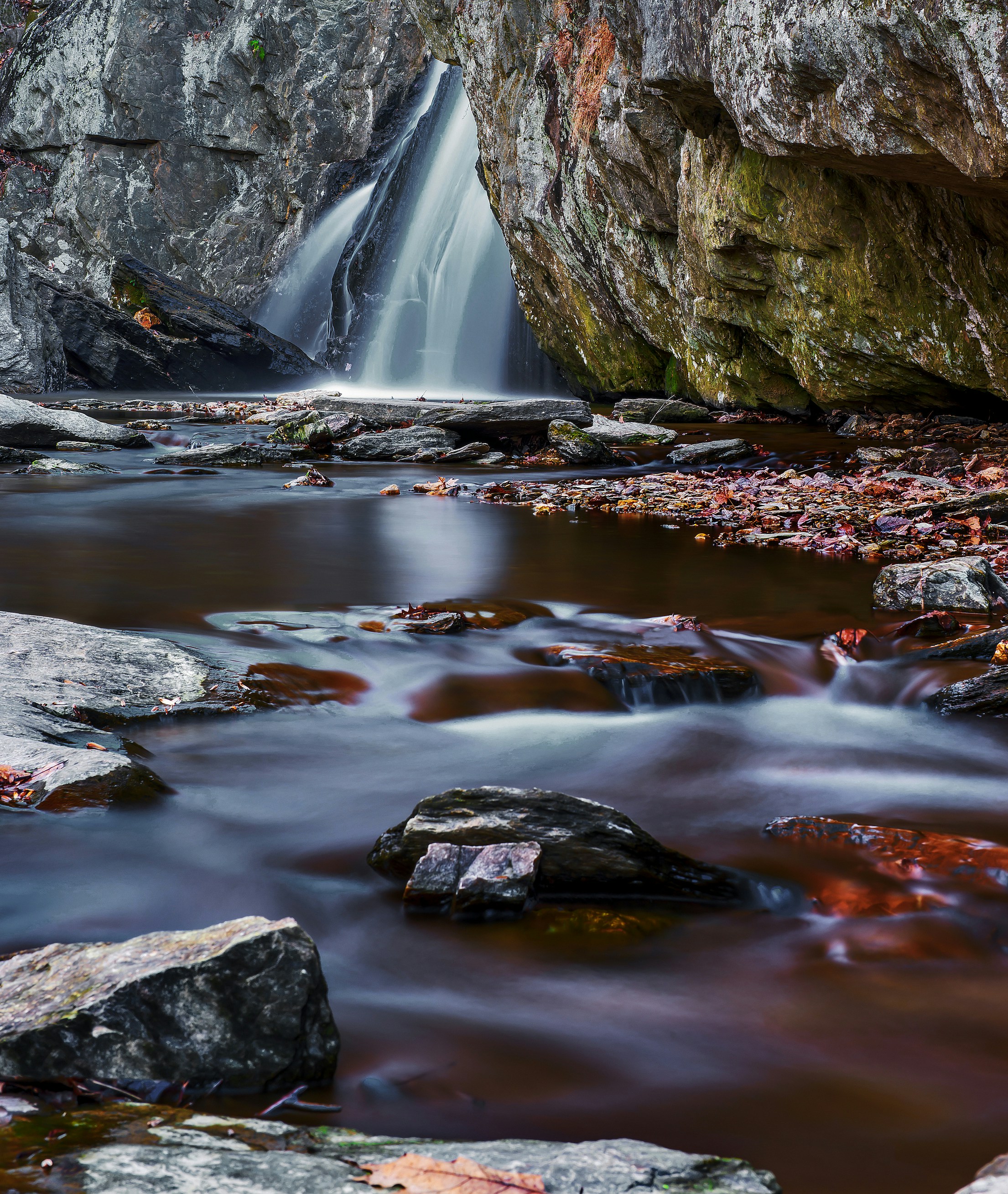 This was taken at Kilgore Falls in Rocks State Park, Maryland.