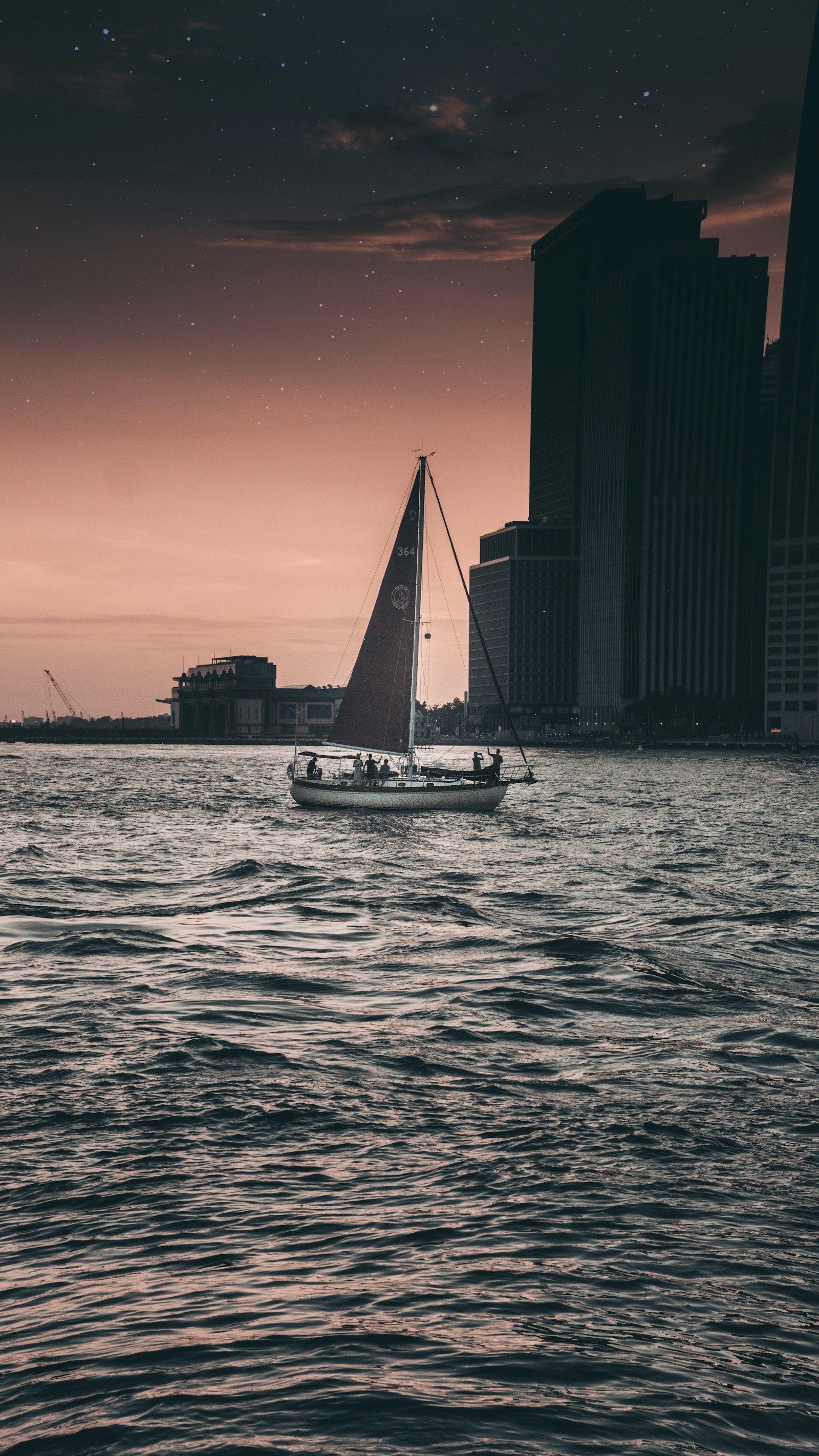 Sony a6300 + Sony FE 50mm F1.8 sample photo. Black and gray sailboat photography