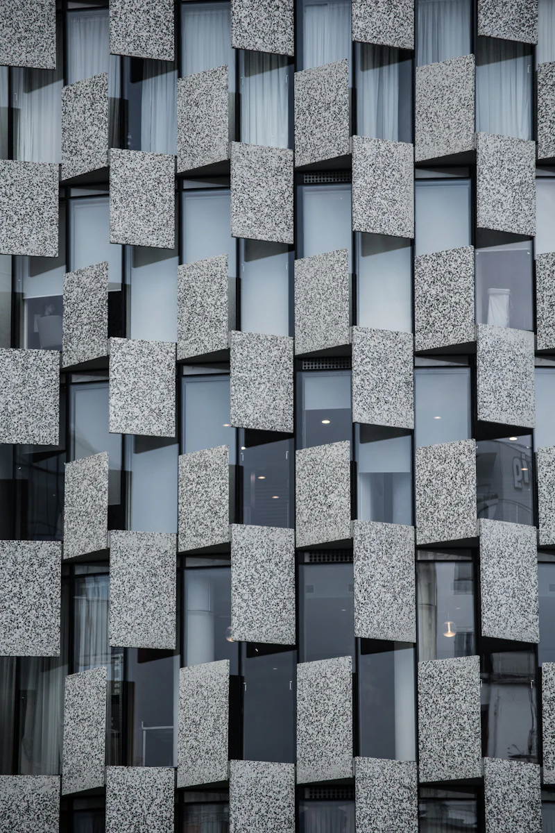 Concrete building structure