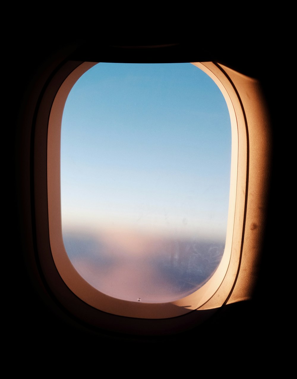 plane window