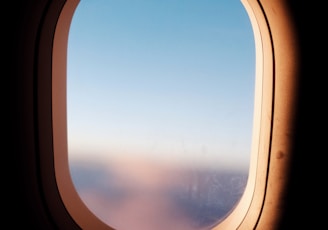 plane window