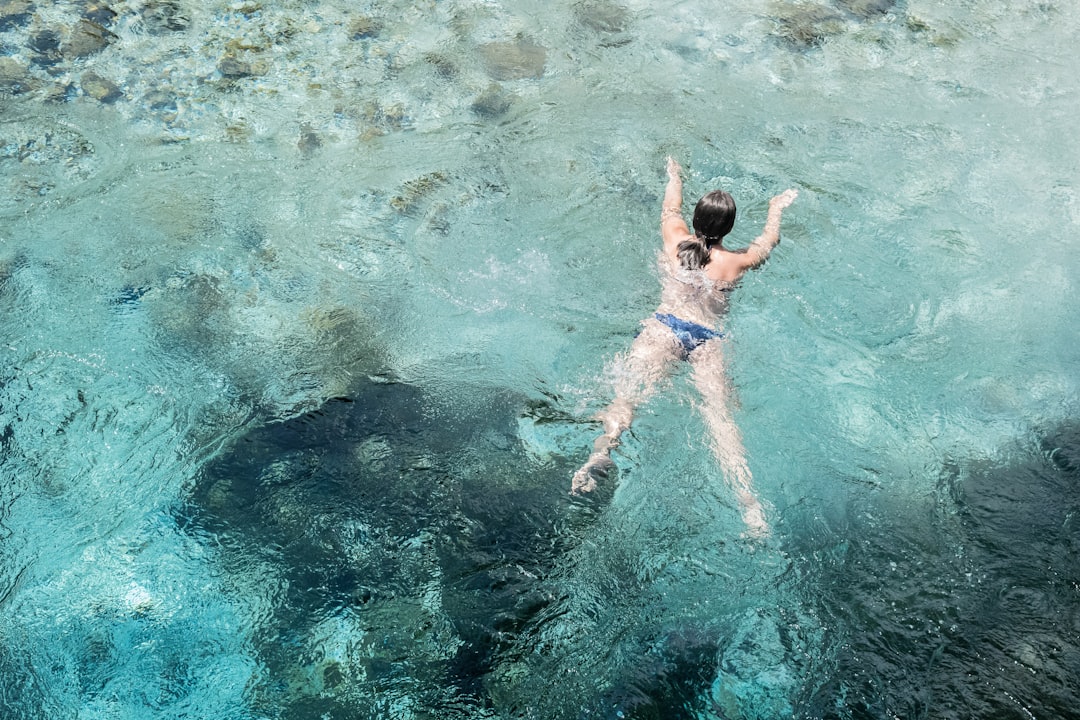 travelers stories about Underwater in Blue Eye, Albania