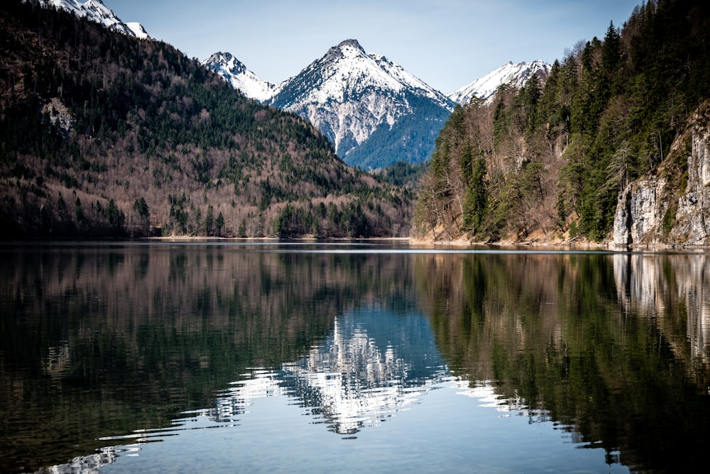 snow cap mountain