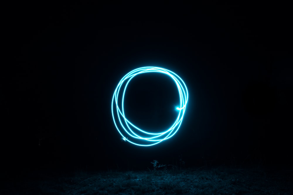 guirnalda de luz LED azul